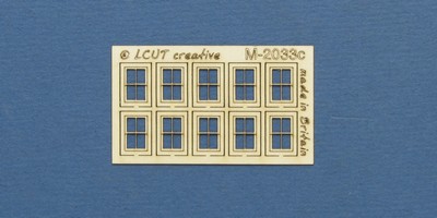 M 20-33c N gauge kit of 10 square windows